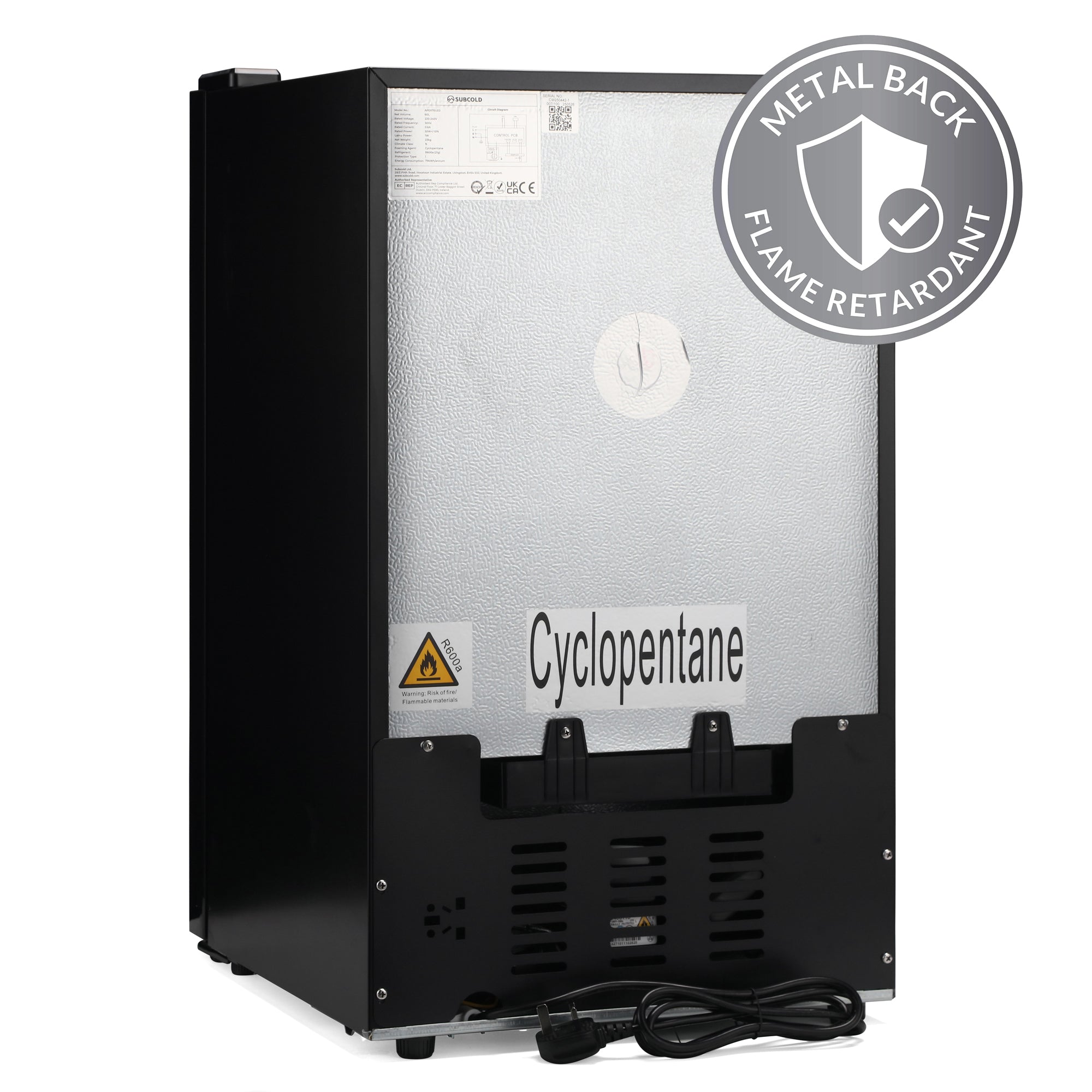 Subcold Apex70 Beer Fridge - Black