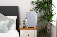 Thumbnail for Pro 15L Mini Fridge - Cheq Grey | Refurbished