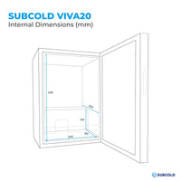Thumbnail for Subcold Viva20 LED Wine Cooler | Refurbished