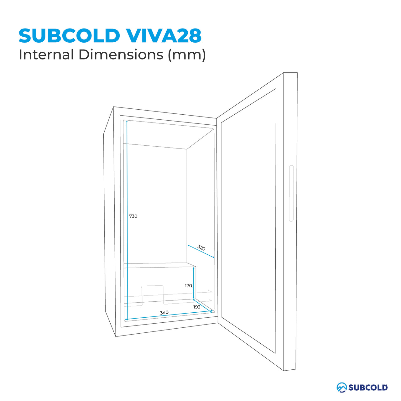 Subcold Viva28 LED Wine Cooler | Refurbished