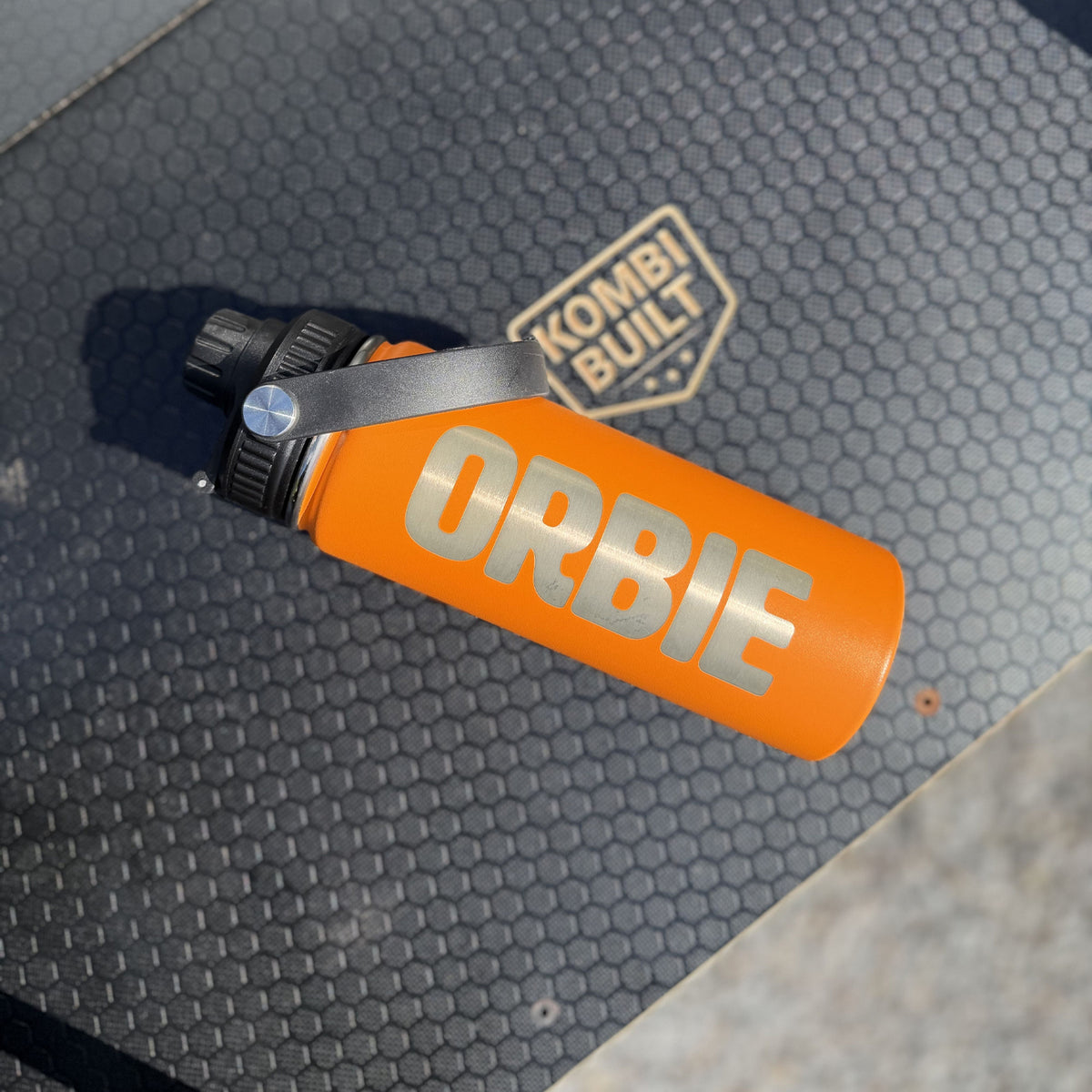 Orbie 18oz Insulated Bottle Orange
