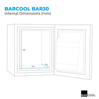 Thumbnail for Barcool Bar30 LED - Mini Bar