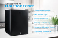 Thumbnail for Subcold Aire40 LED Mini Fridge - Black