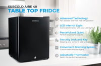 Thumbnail for Subcold Aire40 LED Mini Fridge - Black | Refurbished