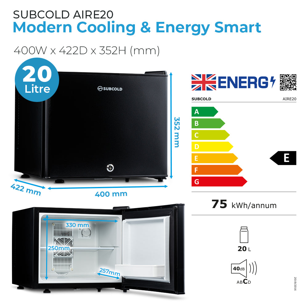 Subcold Aire20 LED Mini Fridge