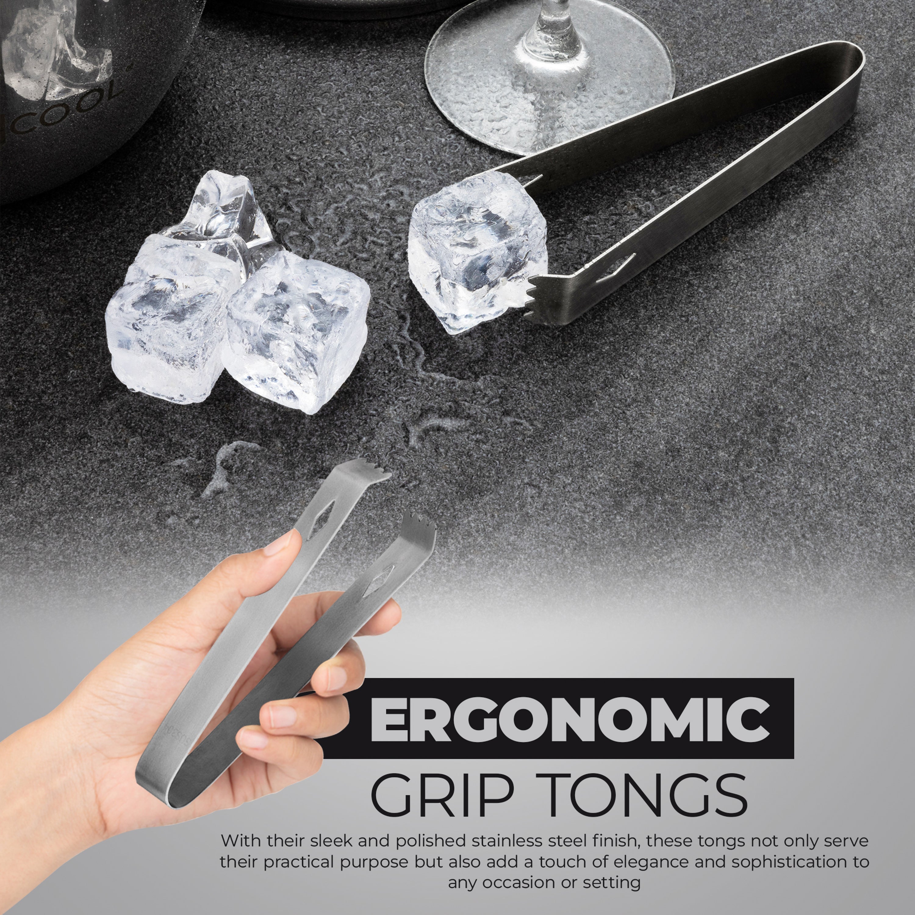 Barcool 3L Stainless Steel Ice Bucket