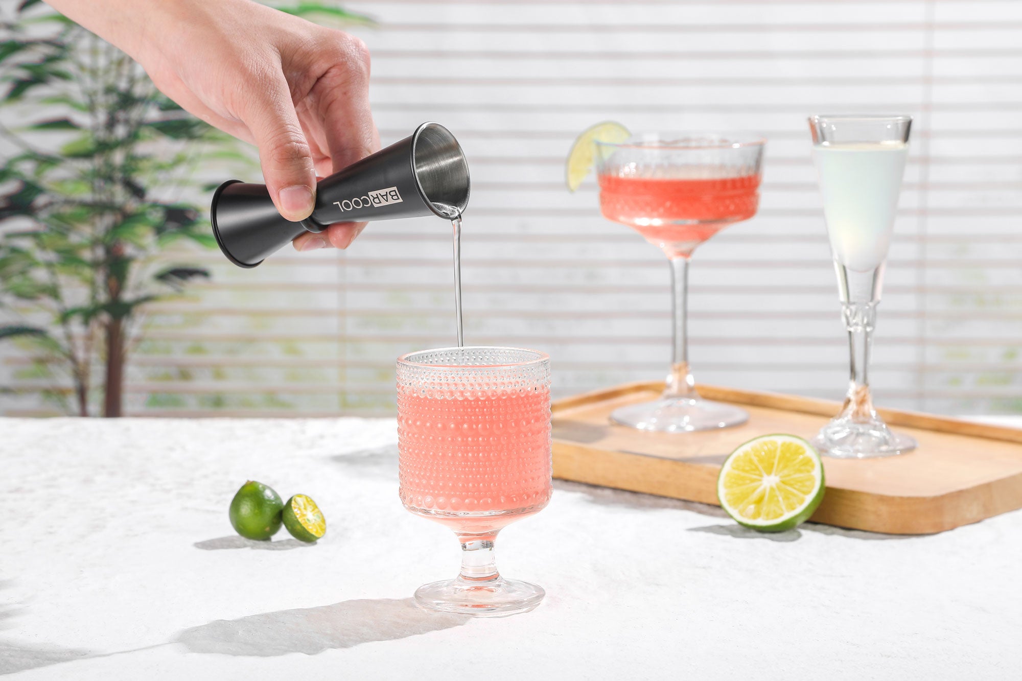 Barcool Japanese Cocktail Jigger 50ml / 25ml