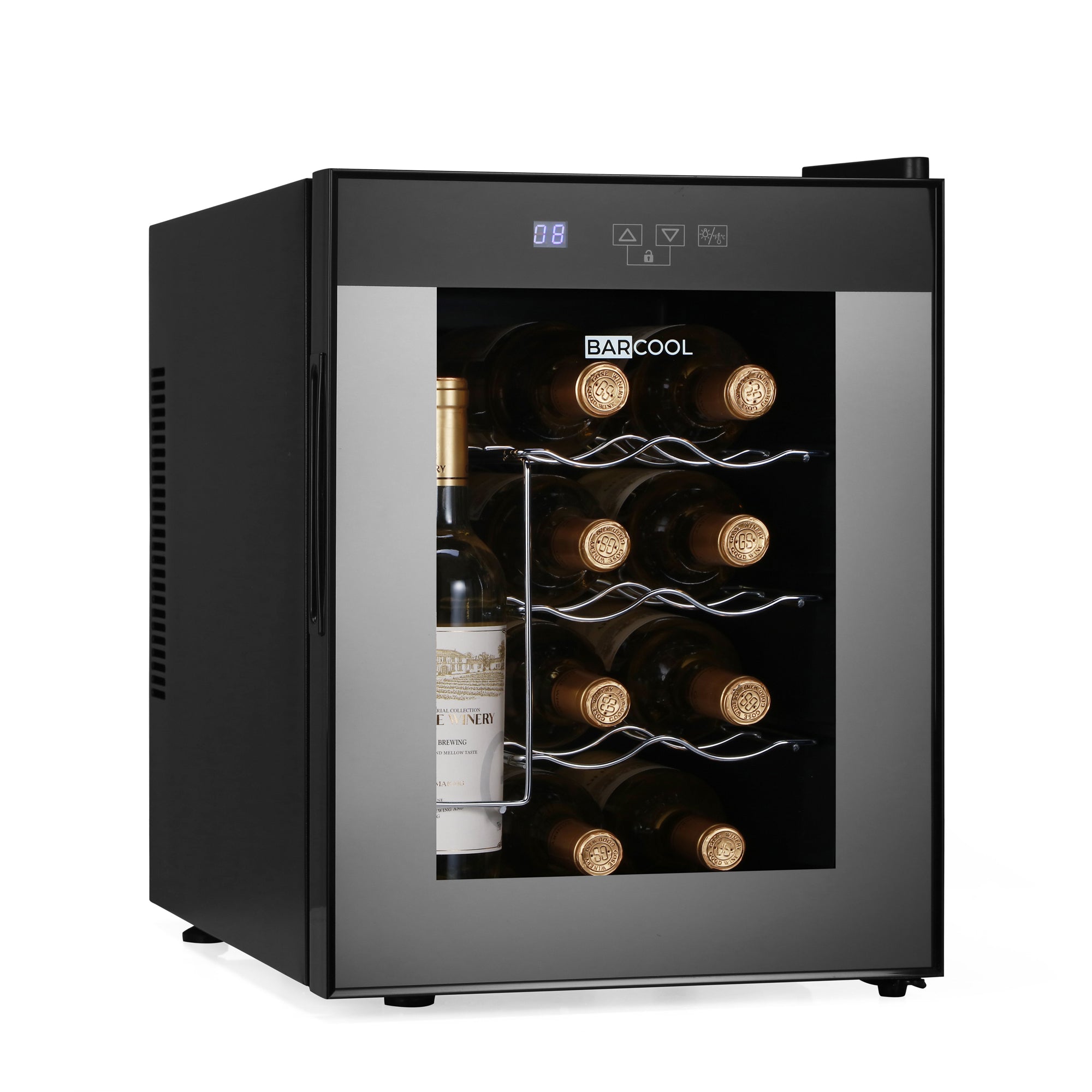 VINO 12 Wine Cooler | Glass Door 12 Bottle Wine Cooler | Barcool