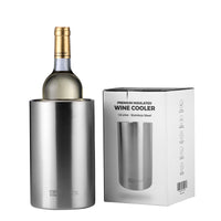 Thumbnail for Barcool Wine Cooler Sleeve Stainless Steel