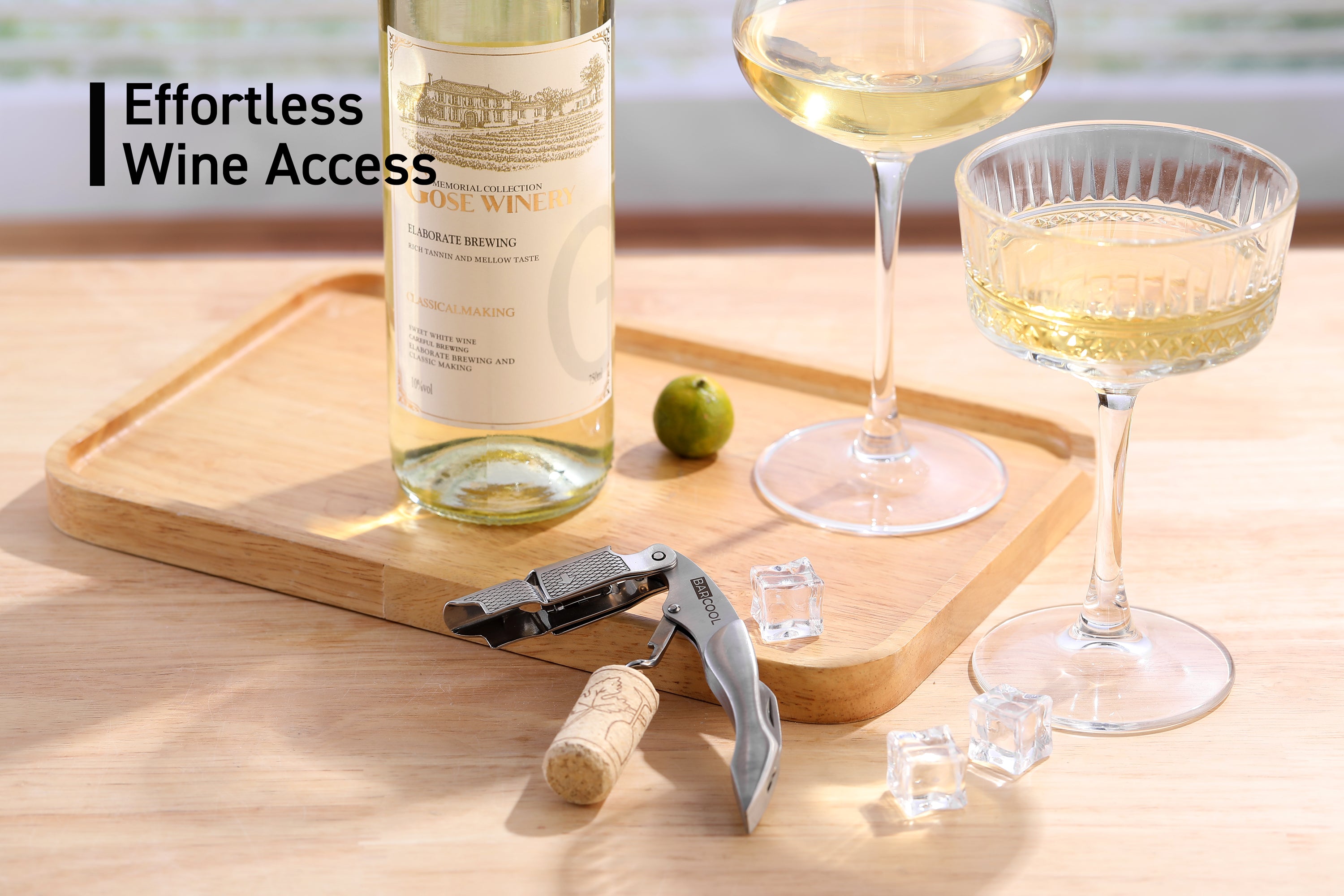 Barcool Wine Opener Stainless Steel