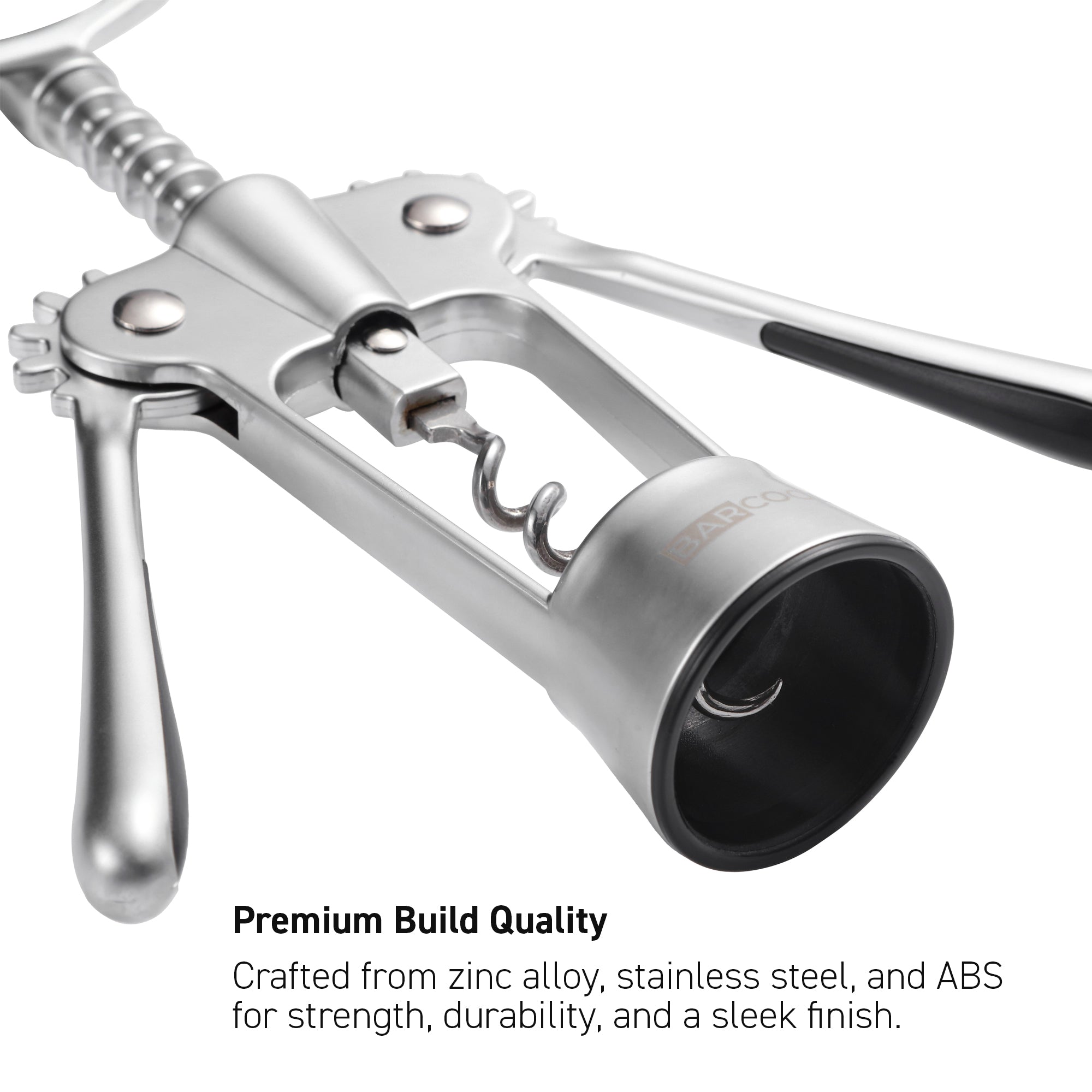 Barcool Wing Corkscrew with Pourer & Stopper