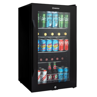 Subcold Ace 100 LED Touch Control Beer Fridge - Black