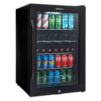 Thumbnail for Subcold Ace 130 LED Touch Control Beer Fridge - Black