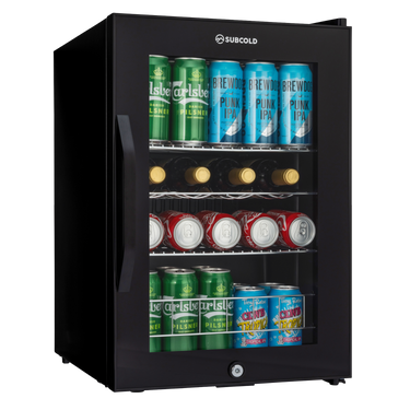 Subcold Ace 65 LED Touch Control Beer Fridge - Black