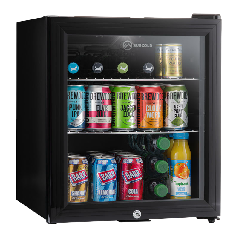 Subcold Super 50 LED Beer Fridge - Black