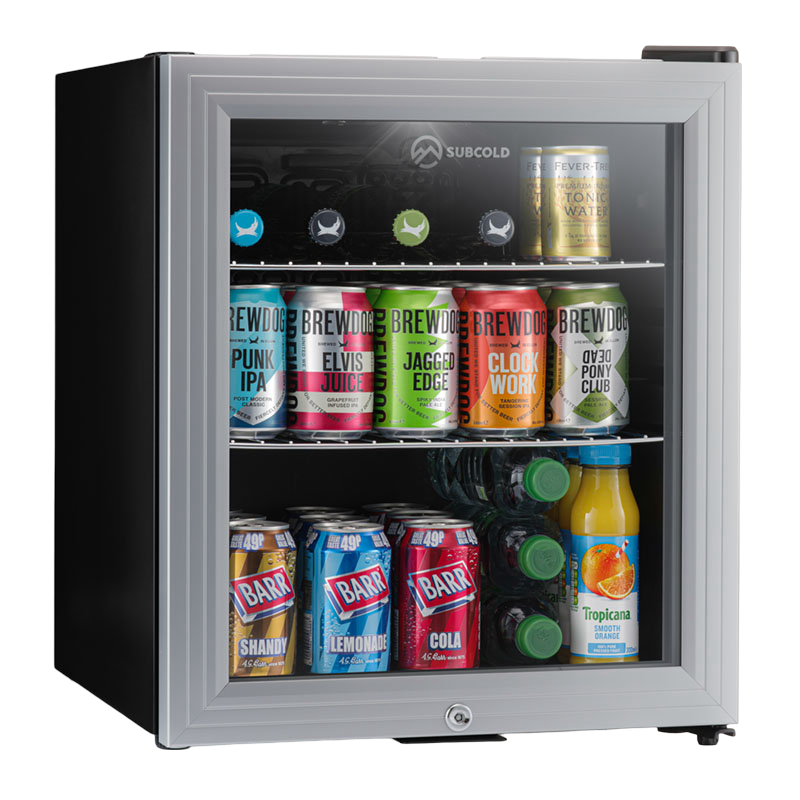 Subcold Super 50 LED Beer Fridge - Silver