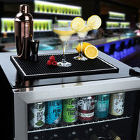 Thumbnail for Barcool Rubber Bar Mat - Black