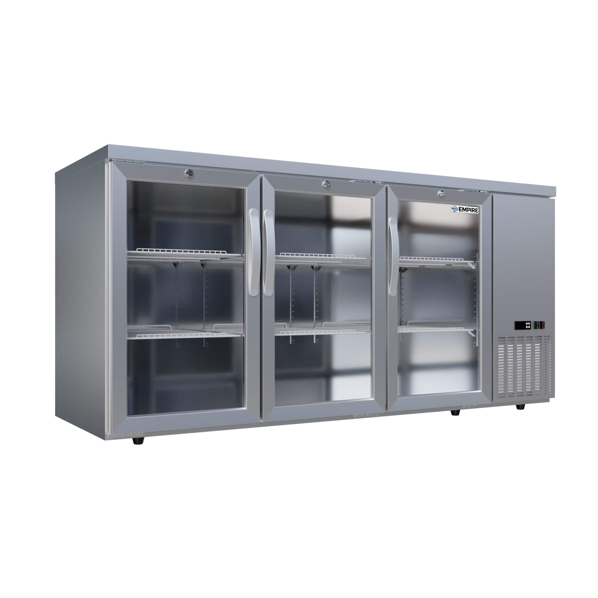 Empire Triple Door 506L Undercounter Commercial Fridge CL-526HR
