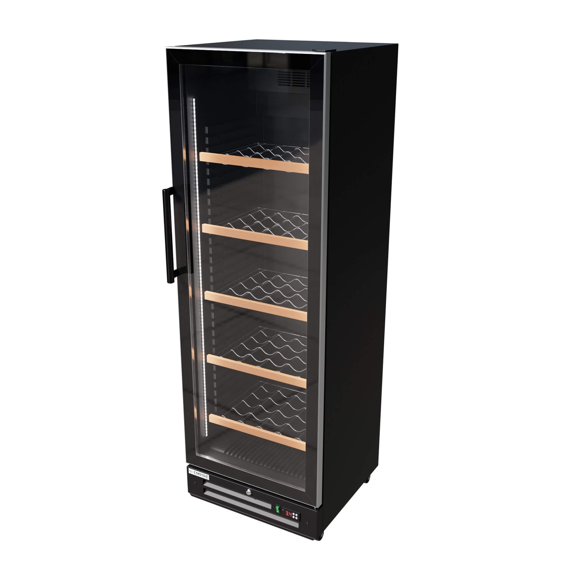 Empire Wine Cooler 78 Bottle 360L Commercial Fridge CL-375WD