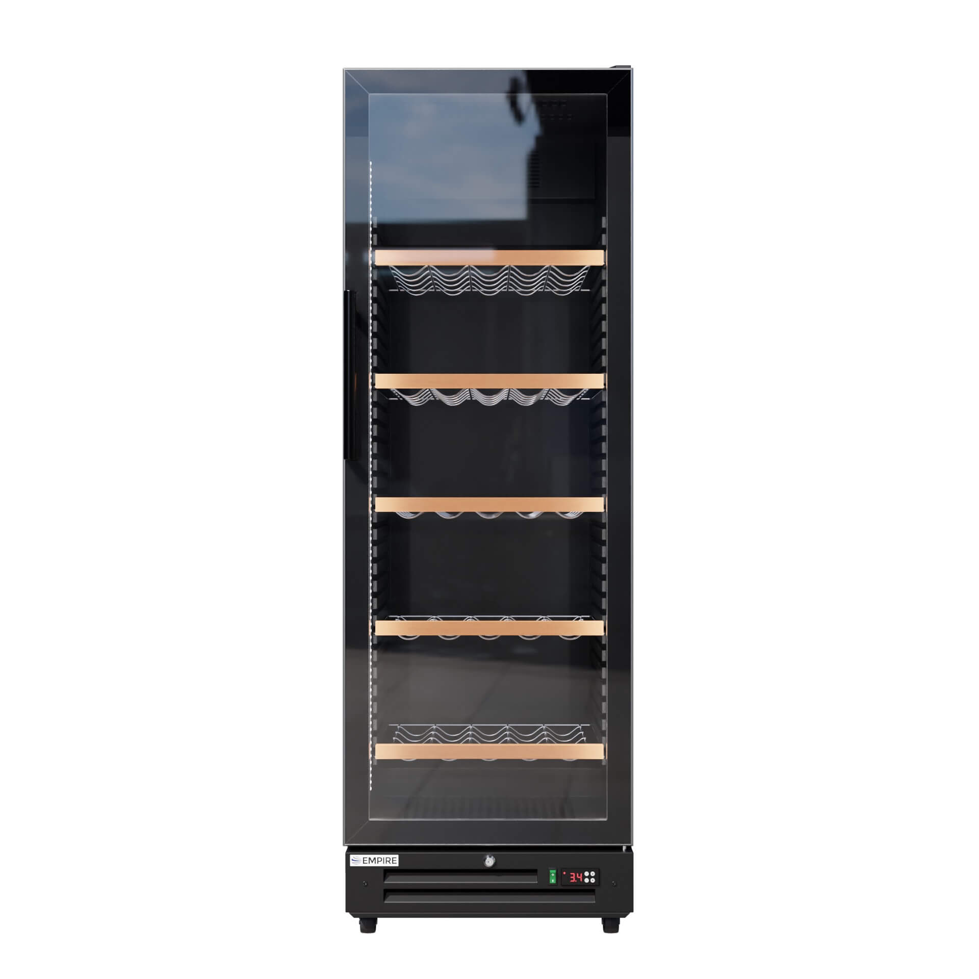 Empire Wine Cooler 78 Bottle 360L Commercial Fridge CL-375WD