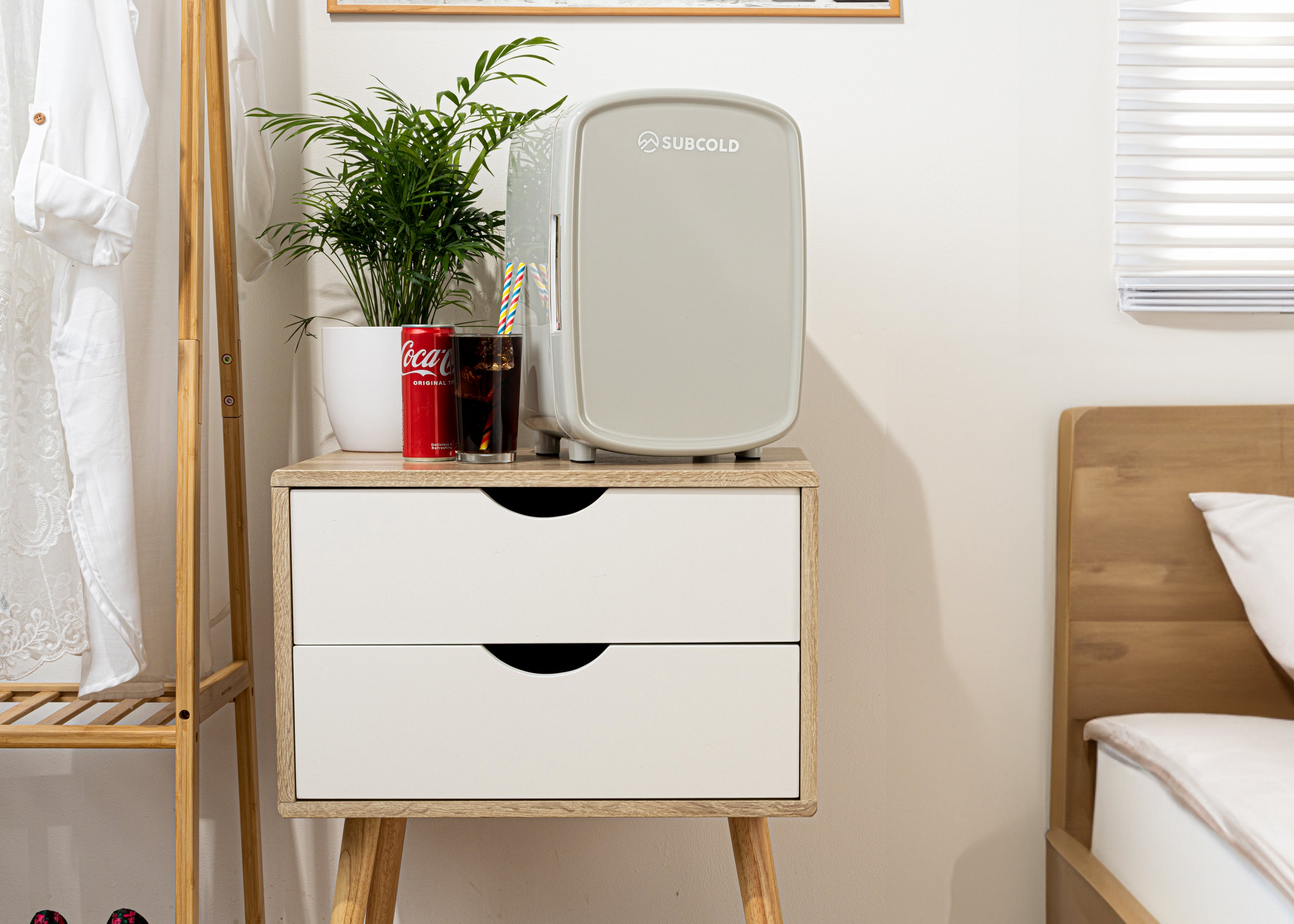 Luxe 9L Mini Fridge - Grey | Refurbished