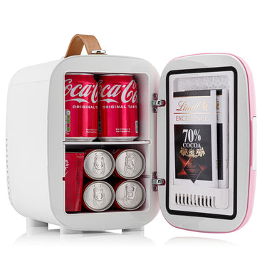 Subcold Pro 4 litre pink mini drinks fridge