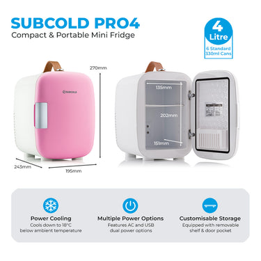Subcold Pro 4L Mini Fridge