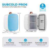 Thumbnail for Pro 6L Mini Fridge - Blue | Refurbished
