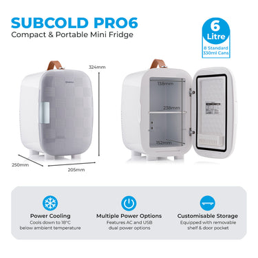 Subcold Pro 6L Mini Fridge
