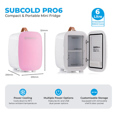 Subcold Pro 6L Mini Fridge