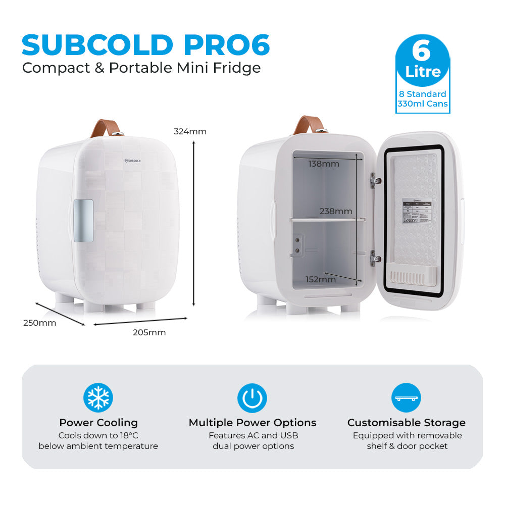Subcold Pro 6L Mini Fridge