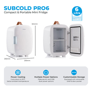 Subcold Pro 6L Mini Fridge