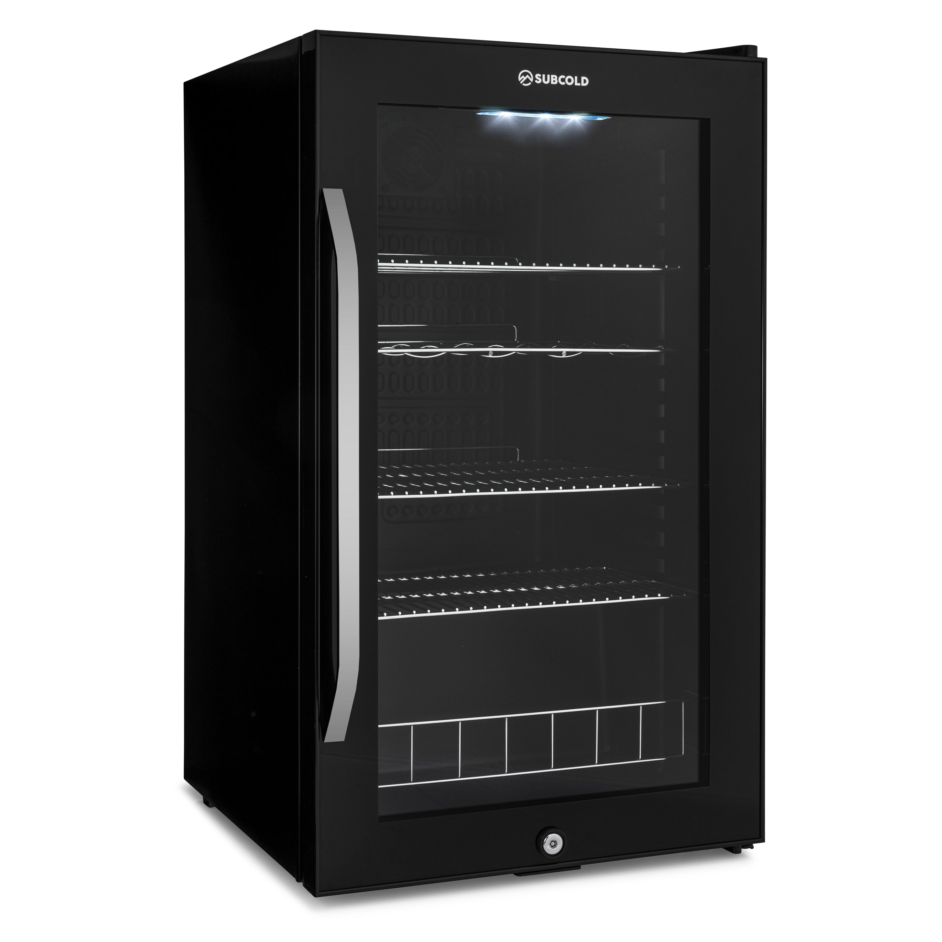 Subcold Ace 100 LED Touch Control Beer Fridge - Black | Refurbished