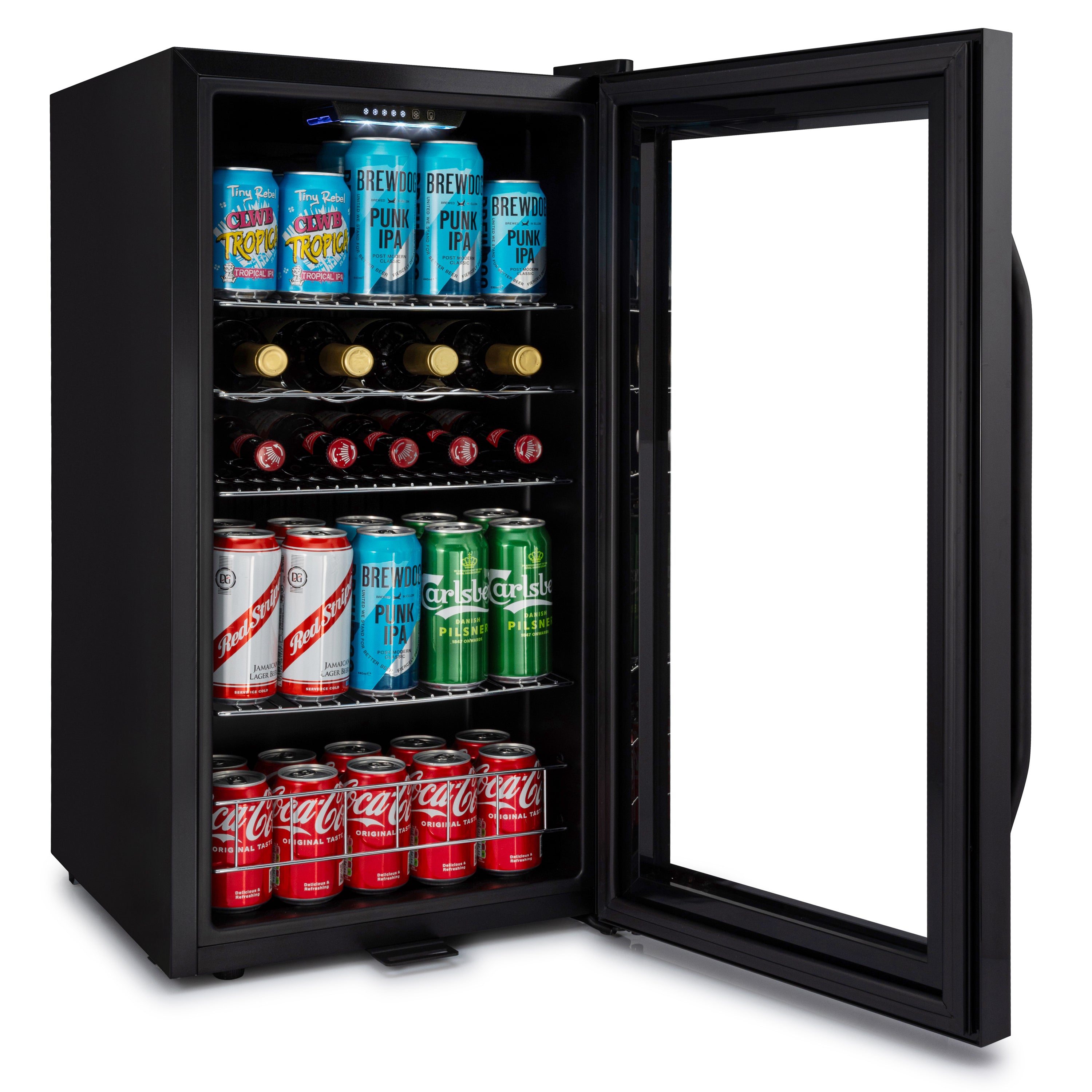 Subcold Ace 90 LED Touch Control Beer Fridge - Black | Refurbished