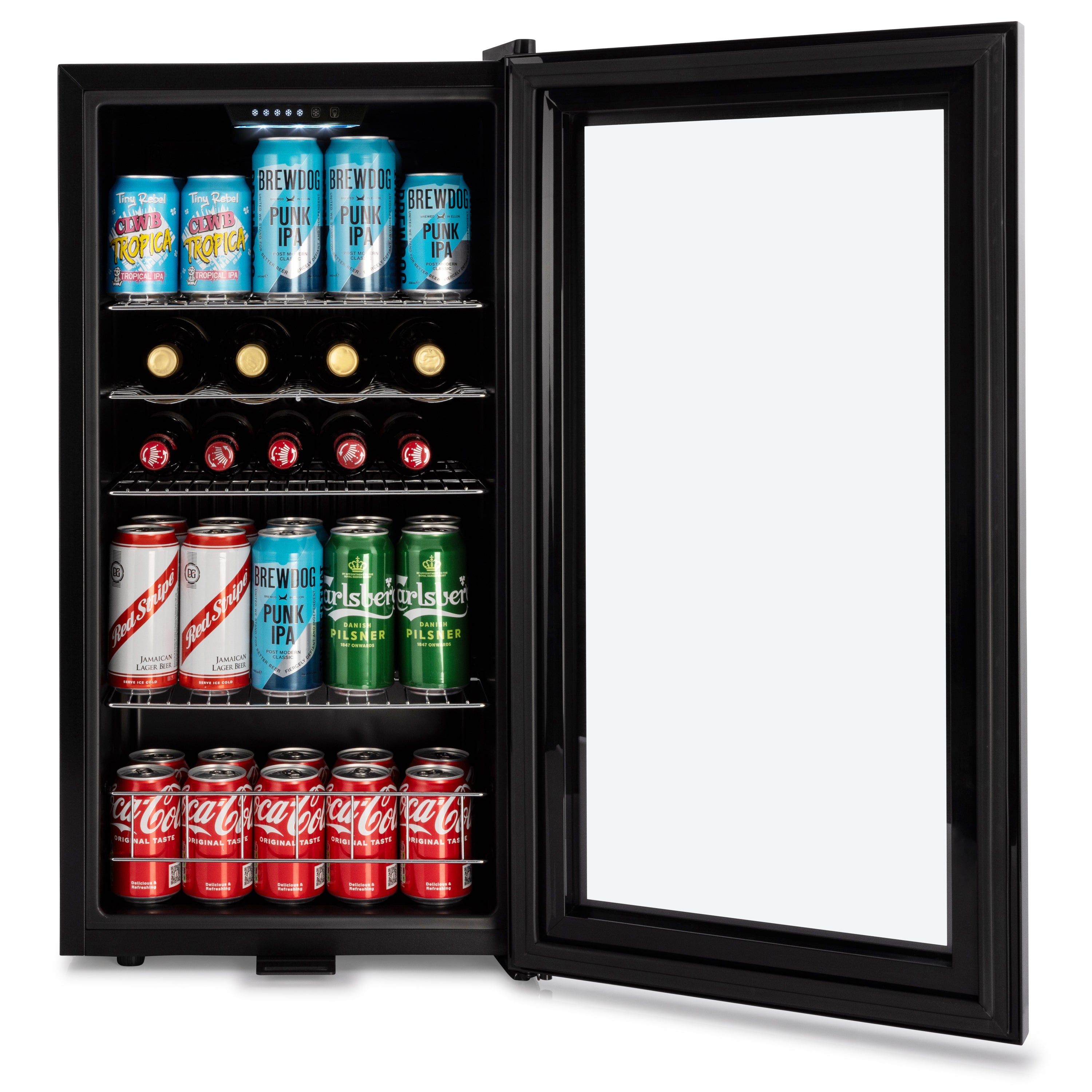 Subcold Ace 90 LED Touch Control Beer Fridge - Black | Refurbished