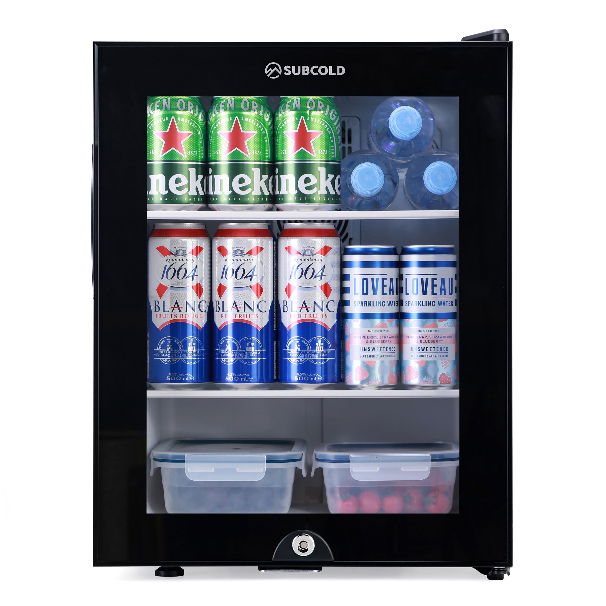 Subcold Aire40-G LED Mini Fridge - Black
