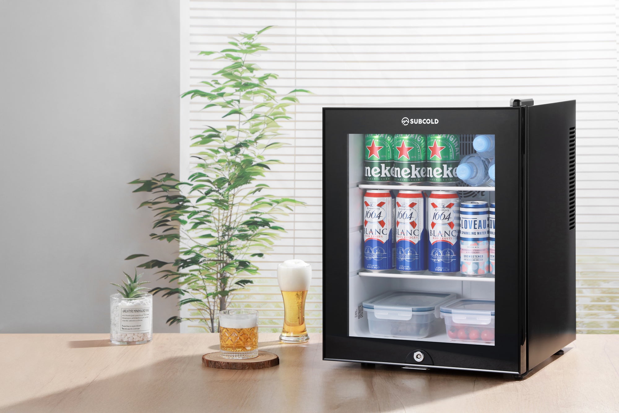 Subcold Aire40-G LED Mini Fridge - Black