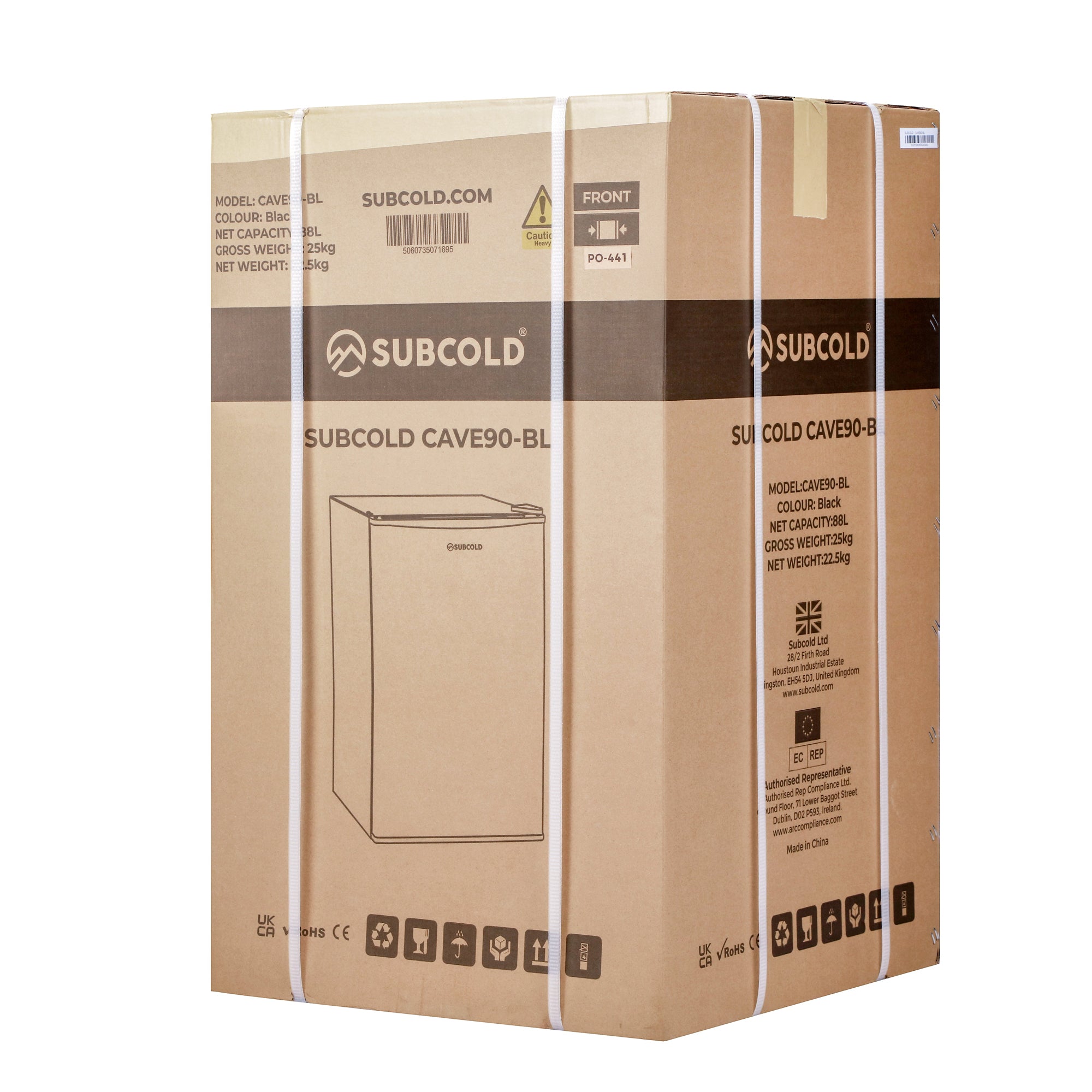 Subcold Cave90 Solid Door Beer Fridge - Refurbished