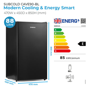 Subcold Cave90 Solid Door Beer Fridge