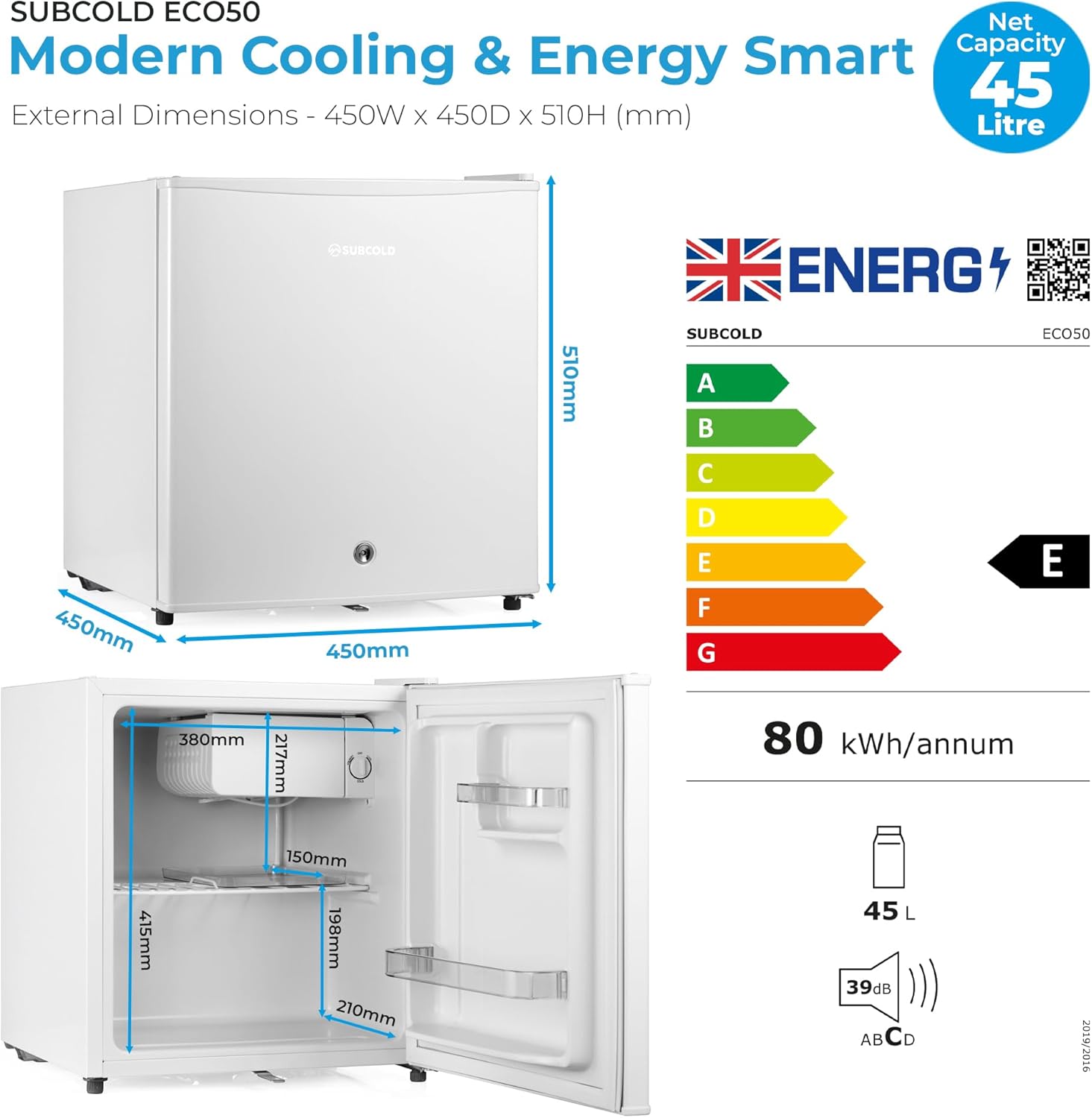 Subcold Eco50 Mini Fridge