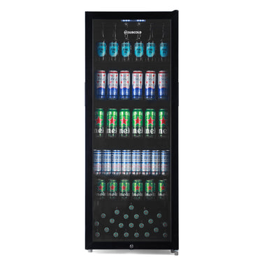 Subcold Maxi250 Tall Drinks Fridge Black