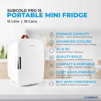Thumbnail for Subcold Pro 15L Mini Fridge