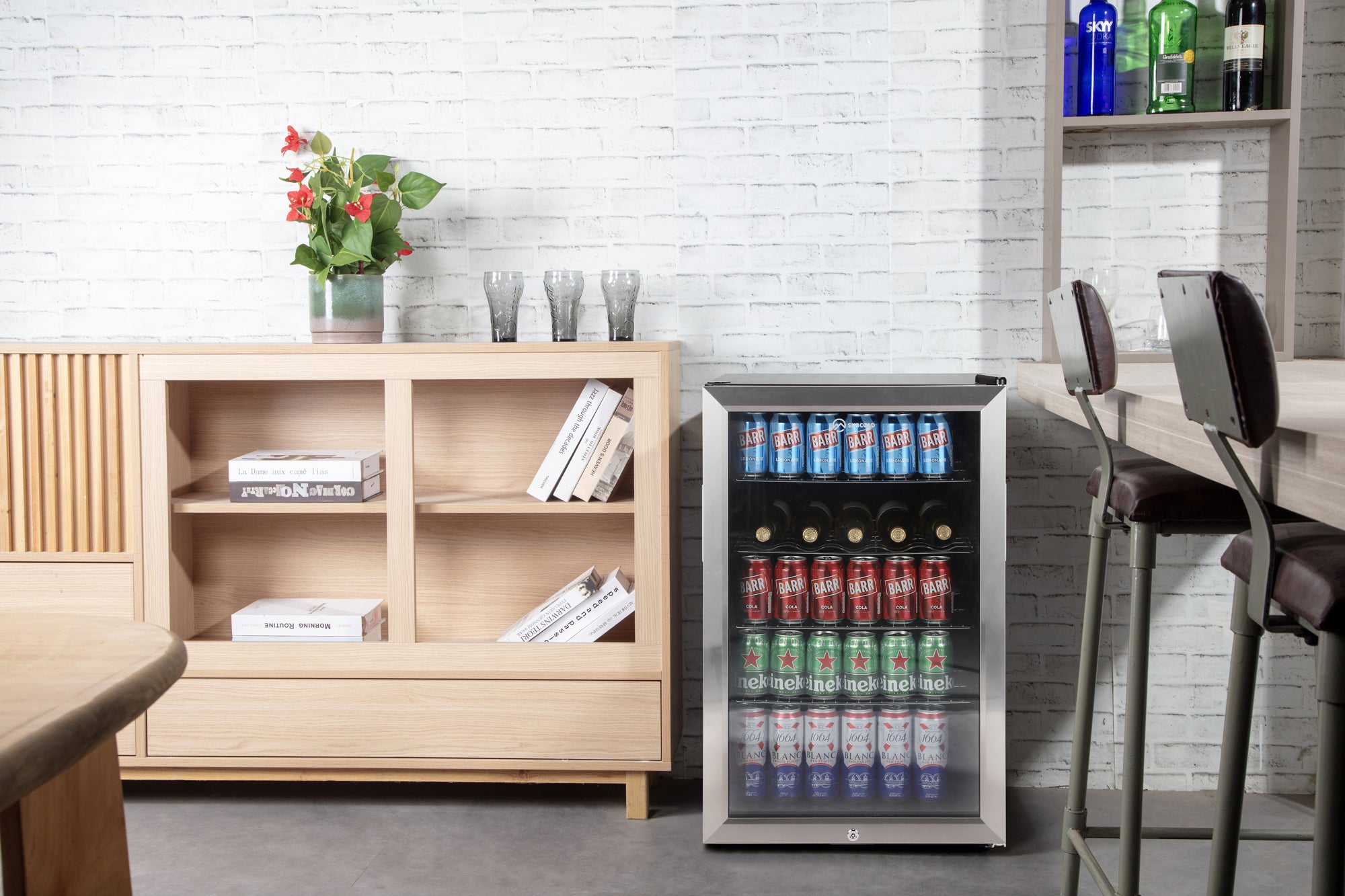 Subcold Super 115 LED Beer Fridge - Stainless Steel