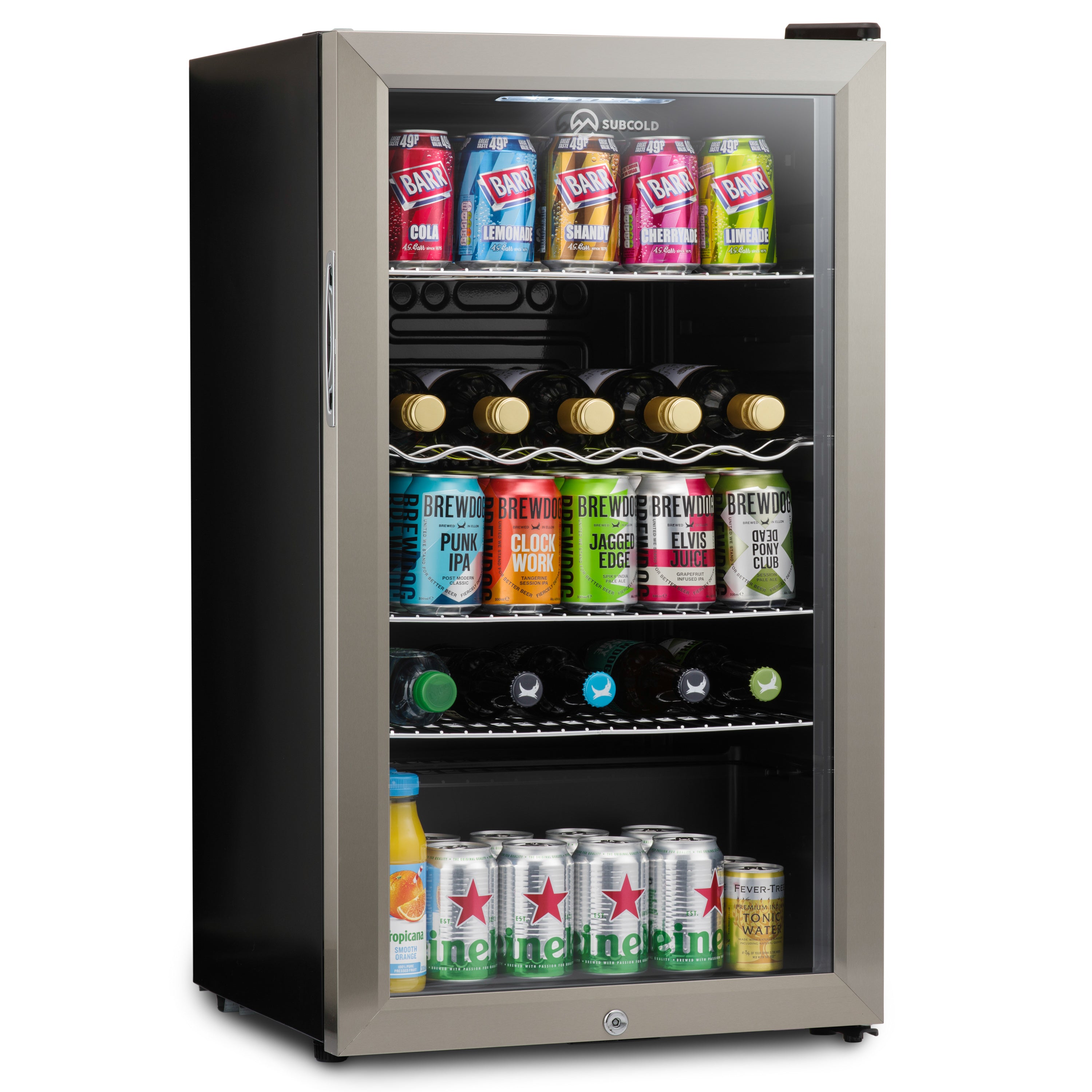 Subcold Super 85 LED Beer Fridge - Stainless Steel | Refurbished