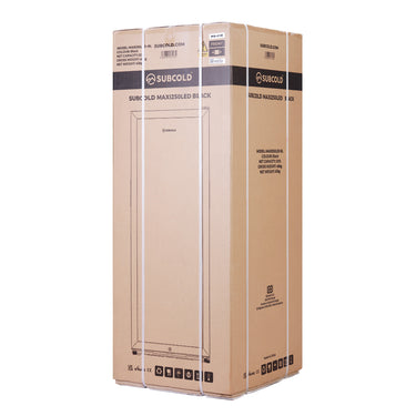 Subcold Maxi250 Tall Drinks Fridge Black