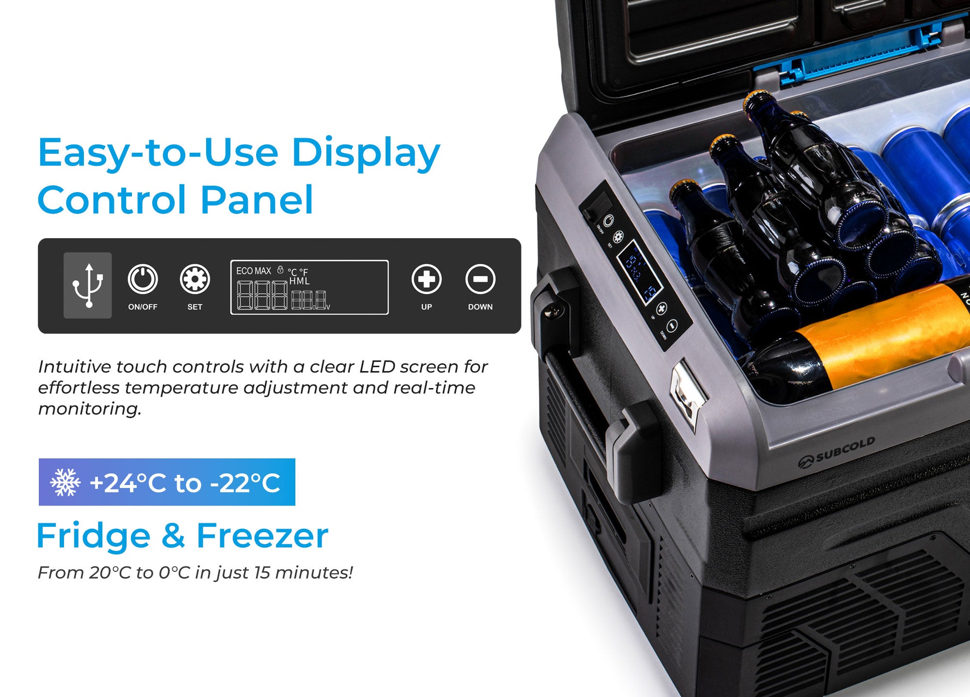 Subcold Trek40 Portable Car Fridge