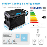 Thumbnail for Subcold Trek50-DZ Portable Car Fridge Refurbished