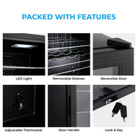 Thumbnail for Subcold Super 35 LED Beer Fridge - Black