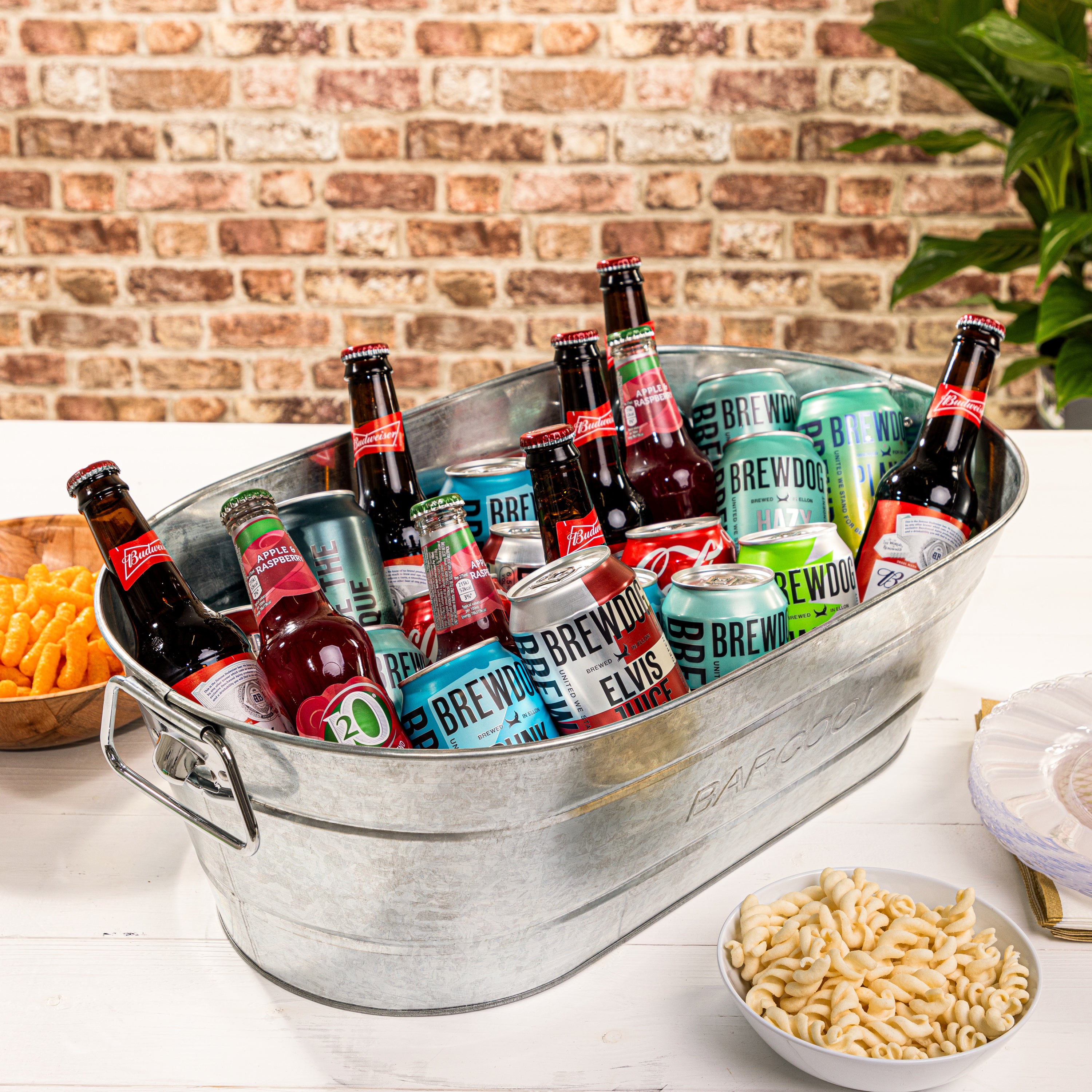 Barcool 20L Galvanised Steel Party Tub