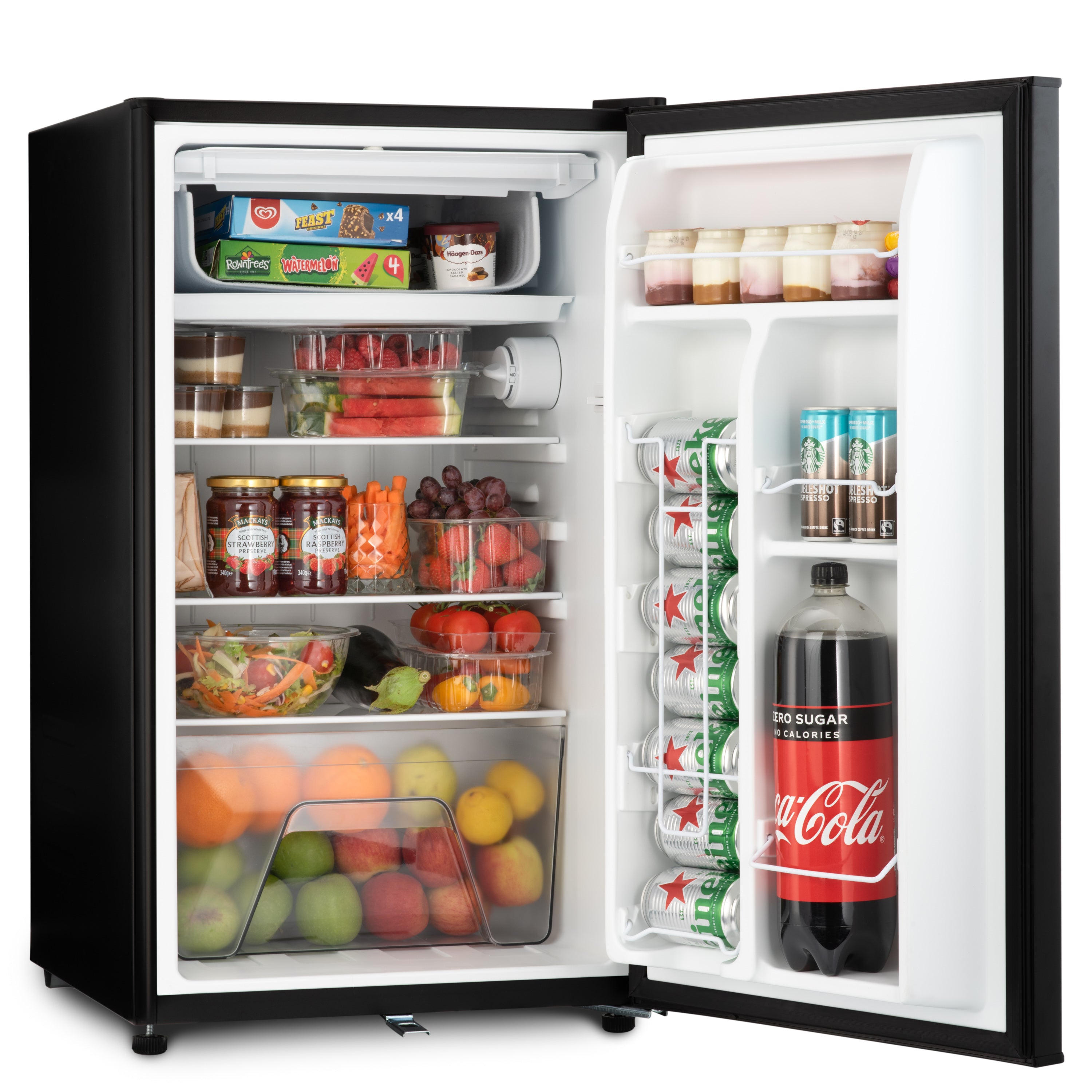 Subcold Eco100 LED Under Counter Fridge - Black | Refurbished